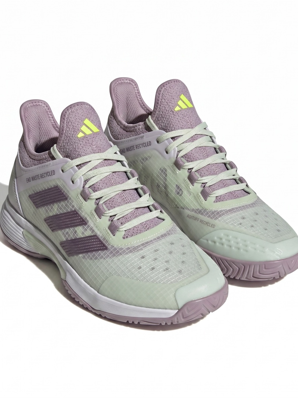 adidas Men's Lavender and Mint Low-Top Athletic Trainers gengle use